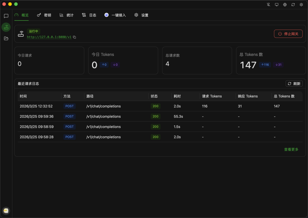 图片[5]-全新轻量级高性能跨平台 AI聊天+AI网关桌面-狗窝源码站