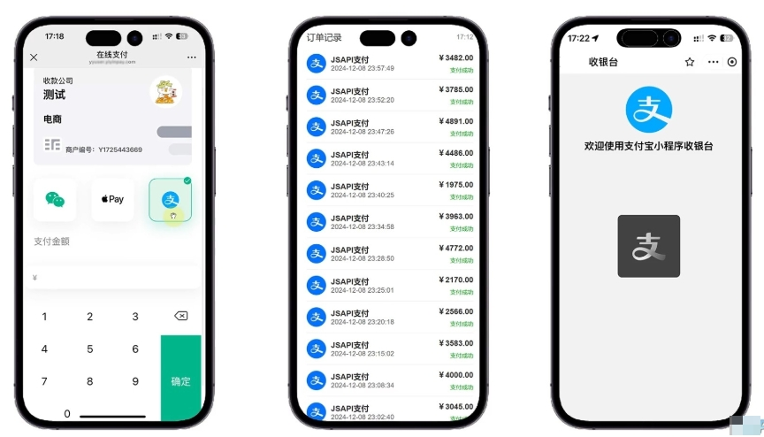 易支付 精美设计的支付收银台模板 门店收银管理系统 云支付收银台-狗窝源码站