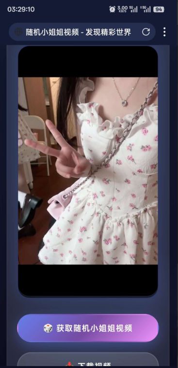 随机小姐姐视频在线播放源码分享-狗窝源码站