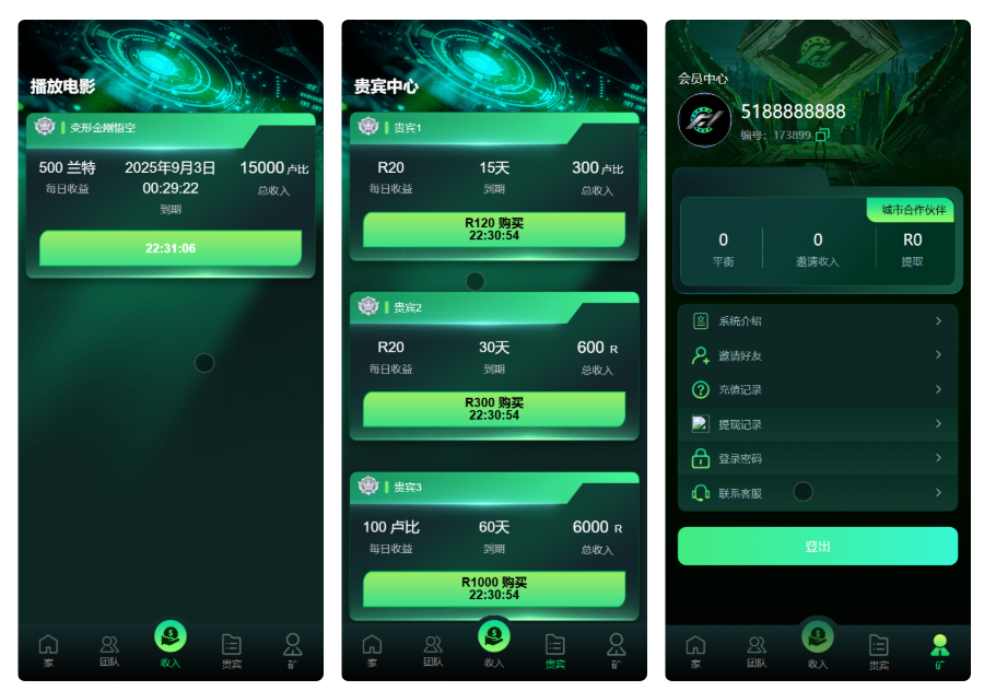 Flickiri Fun海外电影投资理财源码/前端html+后端PHP